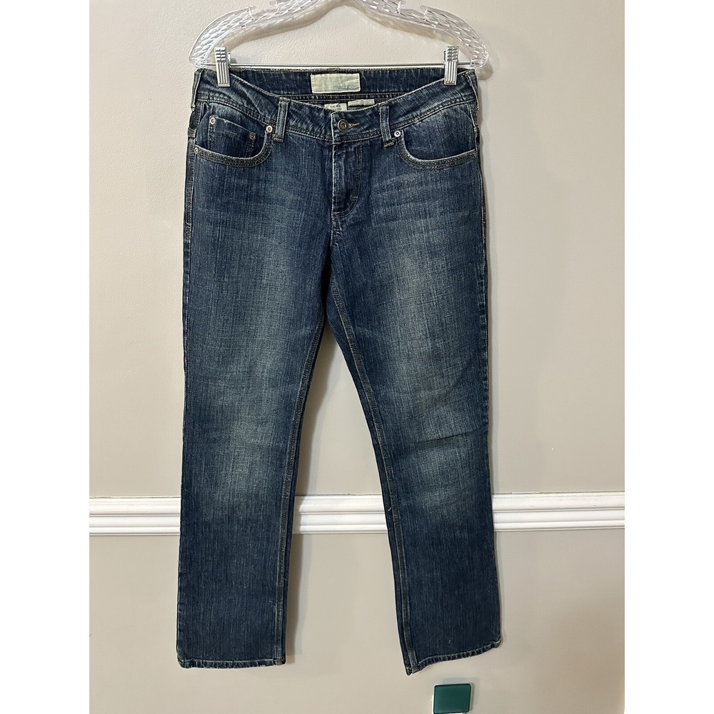 VINTAGE MAURICES KELLI STRAIGHT LEG JEANS WOMENS 5/6 REG MID RISE PANTS